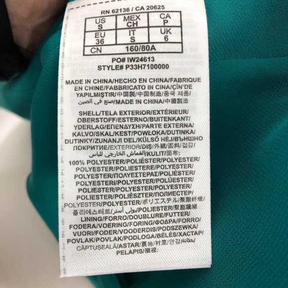 Guess By Marciano NWT teal layered keyhole camisole in Bombay Sapphire SP - Picture 10 of 14